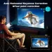 Смарт-проєктор HY300 з Android TV 11.0, підтримкою 4K, WiFi 6 та Bluetooth 5.0 • Портативний проєктор з автофокусом, поворотом на 180° та функцією домашнього кінотеатру
