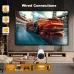 Смарт-проєктор HY300 з Android TV 11.0, підтримкою 4K, WiFi 6 та Bluetooth 5.0 • Портативний проєктор з автофокусом, поворотом на 180° та функцією домашнього кінотеатру