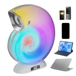 Багатофункціональна Bluetooth колонка L-39 • Настільна лампа з RGB-підсвіткою і Bluetooth-колонкою