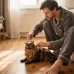 Щітка для вичісування шерсті • Чесалка для тварин Pet Comb Щітка для вичісування шерсті • Чесалка для тварин Pet Comb
