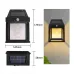 Лампа з датчиком руху 3 режими освітлення для саду SOLAR WALL LAMP Kt-888 • Вуличний світильник на сонячній батареї з датчиком руху Лампа з датчиком руху 3 режими освітлення для саду SOLAR WALL LAMP Kt-888 • Вуличний світильник на сонячній батареї з датчиком руху