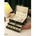 Шкатулка для зберігання ювелірних прикрас XL-1319 • Елегантна шкатулка органайзер для прикрас і коштовностей 23×17×13,5 см Шкатулка для зберігання ювелірних прикрас XL-1319 • Елегантна шкатулка органайзер для прикрас і коштовностей 23×17×13,5 см