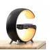 Нічник акумуляторний з годинником G63 Smart Light Sound Machine BLACK • Лампа-колонка з бездротовою зарядкою, Bluetooth та будильником Нічник акумуляторний з годинником G63 Smart Light Sound Machine BLACK • Лампа-колонка з бездротовою зарядкою, Bluetooth та будильником