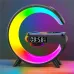 Нічник акумуляторний з годинником G63 Smart Light Sound Machine BLACK • Лампа-колонка з бездротовою зарядкою, Bluetooth та будильником Нічник акумуляторний з годинником G63 Smart Light Sound Machine BLACK • Лампа-колонка з бездротовою зарядкою, Bluetooth та будильником