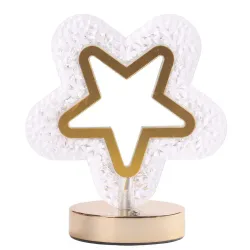 Настільна лампа Crystal Diamond зірка • Настільний LED нічник Crystal Diamond у формі зірки з 3 режимами світла Настільна лампа Crystal Diamond зірка • Настільний LED нічник Crystal Diamond у формі зірки з 3 режимами світла