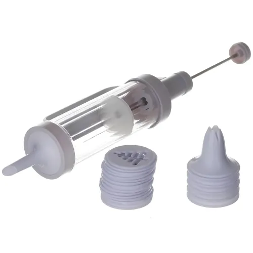 Шприц для печива та насадки для декорування Cookie Press and Cake Decorator Set ∙ Кондитерський шприц-прес із насадками для печива та крему Cake Decorator Set Шприц для печива та насадки для декорування Cookie Press and Cake Decorator Set ∙ Кондитерський шприц-прес із насадками для печива та крему Cake Decorator Set
