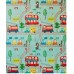 Дитячий розвиваючий складний термокилимок 200*180 см Folding baby mat Ігровий килимок для дітей (Автобус)