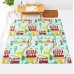 Дитячий розвиваючий складний термокилимок 200*180 см Folding baby mat Ігровий килимок для дітей (Автобус)