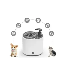 Автоматична лапомийка для домашніх тварин Pet Foot Washing Cup LY-149 ∙ Пристрій для очищення лапок котів і собак LY-149