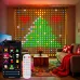 Гірлянда Smart-штора SFK-08 святкова LED-гірлянда для дому ∙ Світлодіодна штора з додатком SFK-08 20 ниток по 20 LED Гірлянда Smart-штора SFK-08 святкова LED-гірлянда для дому ∙ Світлодіодна штора з додатком SFK-08 20 ниток по 20 LED