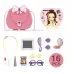 Дитячий косметичний набір Kids Pretend Toy Bag сумка для макіяжу з дзеркалом ∙ Ігровий набір Kids Pretend Toy Bag для дівчат Дитячий косметичний набір Kids Pretend Toy Bag сумка для макіяжу з дзеркалом ∙ Ігровий набір Kids Pretend Toy Bag для дівчат