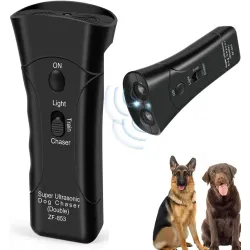 Відлякувач собак ZF853E/5039 Super Ultrasonic Dog Chaser і ліхтар ∙ Універсальний ультразвуковий відлякувач ZF853E/5039