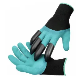 Садові рукавички з кігтями Garden Gloves LY-557 ∙ Універсальний інструмент LY-557 для городу