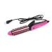 Багатофункціональний утюжок для волосся Nova 3 в 1 Hair Care Stylers ∙ Стайлер Nova NHC-8890 для випрямлення, гофре та локонів