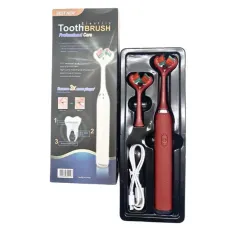 Акумуляторна зубна щітка Electric Toothbrush Best New з подвійною головкою ∙ Ефективна зубна щітка Electric Toothbrush Акумуляторна зубна щітка Electric Toothbrush Best New з подвійною головкою ∙ Ефективна зубна щітка Electric Toothbrush