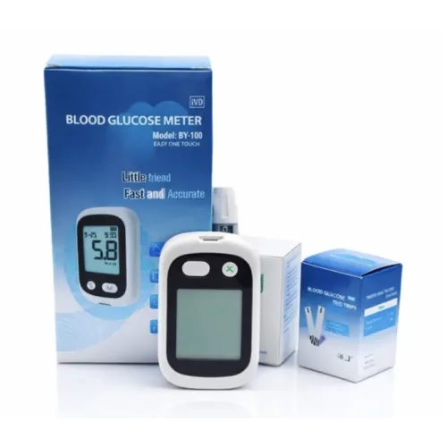 Глюкометр + 50 тест-смужок Glucose Meter BY-100 ∙ Глюкометр Glucose Meter BY-100 для вимірювання рівня глюкози Глюкометр + 50 тест-смужок Glucose Meter BY-100 ∙ Глюкометр Glucose Meter BY-100 для вимірювання рівня глюкози