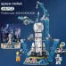 Конструктор Космічна ракета Space Shuttle для дітей ∙ Великий конструктор Ракета Шаттл Космос 452 деталей
