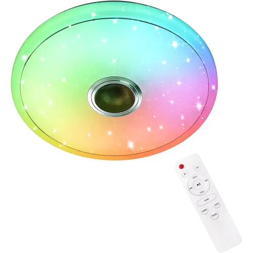 Світлодіодний світильник RGB Lamp 38 см ∙ RGB-люстра з Bluetooth-колонкою 60W Світлодіодний світильник RGB Lamp 38 см ∙ RGB-люстра з Bluetooth-колонкою 60W