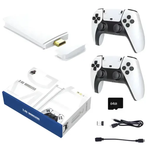 Ігрова приставка HDMI M15 Game Stick 4K 64GB ∙ Мініконсоль M15 з 20 000 іграми та бездротовими джойстиками Ігрова приставка HDMI M15 Game Stick 4K 64GB ∙ Мініконсоль M15 з 20 000 іграми та бездротовими джойстиками