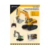 Гусеничний екскаватор з пультом керування Remote Control Excavator • Дитячий радіокерований екскаватор на гусеницях для гри вдома і на вулиці