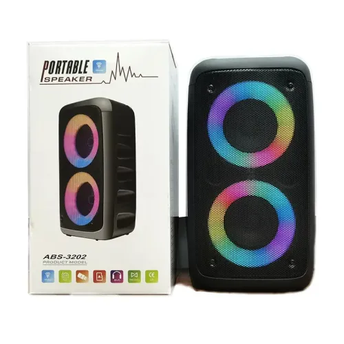 Портативна Bluetooth колонка ABS-3202 • Бездротова акустична колонка для музики, дому, відпочинку та поїздок Портативна Bluetooth колонка ABS-3202 • Бездротова акустична колонка для музики, дому, відпочинку та поїздок