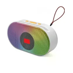 Бездротова Bluetooth колонка SPS L-003 BT портативна з RGB підсвіткою та слотом TF ∙ Міні-колонка блютуз для музики, дому, відпочинку та поїздок