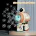 Дитячий автоматичний пістолет для мильних бульбашок Toy Bubble Gun • Іграшковий бульбашкомет для вулиці, свят, прогулянок і активних ігор