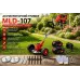 Акумуляторна газонокосарка-тример MLD-107 червона • Тример для косіння трави 48V з 2 акумуляторами, колесами та набором насадок Акумуляторна газонокосарка-тример MLD-107 червона • Тример для косіння трави 48V з 2 акумуляторами, колесами та набором насадок