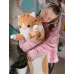 М’яка іграшка обіймашка Кіт Батон 150 см рудий • Велика іграшка-подушка антистрес довгий кіт для сну та відпочинку М’яка іграшка обіймашка Кіт Батон 150 см рудий • Велика іграшка-подушка антистрес довгий кіт для сну та відпочинку