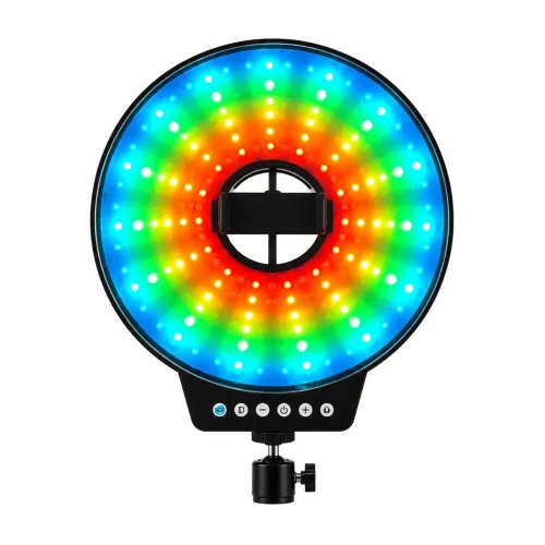 Світлодіодна LED лампа MJ-261 кільцева RGB 26 см з USB підключенням • Кільцева лампа MJ-261 для фото, відео, селфі, стримів, TikTok і зйомки контенту Світлодіодна LED лампа MJ-261 кільцева RGB 26 см з USB підключенням • Кільцева лампа MJ-261 для фото, відео, селфі, стримів, TikTok і зйомки контенту