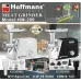 Електрична м’ясорубка Hoffmans HM-280 2000 Вт • Шнекова м’ясорубка з реверсом, 3 решітками та насадкою для ковбас