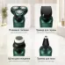 Електробритва 4 в 1 Shaver 9D зелена • Чоловіча акумуляторна роторна бритва з тримером, насадкою для носа, щіткою для обличчя та LCD-дисплеєм Електробритва 4 в 1 Shaver 9D зелена • Чоловіча акумуляторна роторна бритва з тримером, насадкою для носа, щіткою для обличчя та LCD-дисплеєм