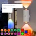 Настінна LED-лампа NS-01 • Світлодіодний світильник NS-01 RGB з датчиком руху та пультом керування Настінна LED-лампа NS-01 • Світлодіодний світильник NS-01 RGB з датчиком руху та пультом керування