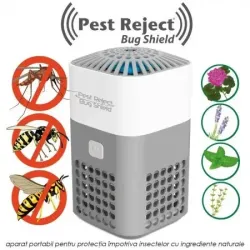 Відлякувач комарів Mosquito Repellent • Портативний засіб від комах Mosquito Repellent з вентилятором і вставками на 4 батарейки AA