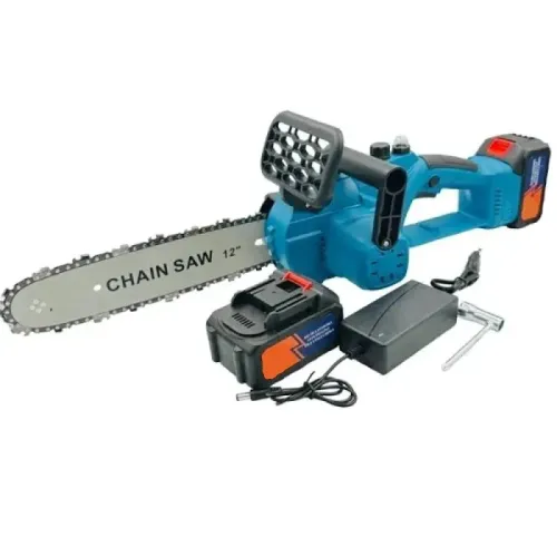 Акумуляторна ланцюгова пилка DOMOTEC Chain Saw 12″ 96V • Садова пилка DOMOTEC Chain Saw 12″ 96V із шиною 300 мм і 2 акумуляторами Акумуляторна ланцюгова пилка DOMOTEC Chain Saw 12″ 96V • Садова пилка DOMOTEC Chain Saw 12″ 96V із шиною 300 мм і 2 акумуляторами