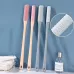 Щітка для миття ніг Foot washing brush 035 • Багатофункціональна щітка для стоп і між пальцями з довгою ручкою 40 см для ванної Щітка для миття ніг Foot washing brush 035 • Багатофункціональна щітка для стоп і між пальцями з довгою ручкою 40 см для ванної