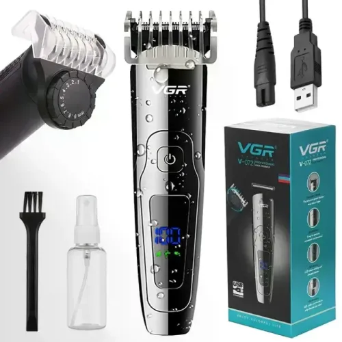 Машинка для стрижки VGR V-072 • Акумуляторна машинка VGR V-072 для стрижки волосся та догляду за бородою з професійним дизайном Машинка для стрижки VGR V-072 • Акумуляторна машинка VGR V-072 для стрижки волосся та догляду за бородою з професійним дизайном