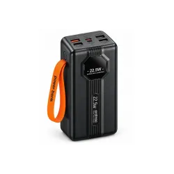 Power Bank Aroimac ARO428 50000 mAh чорний • Портативний зарядний пристрій Aroimac ARO428 зі швидкою зарядкою 22,5W для смартфонів, гаджетів та подорожей