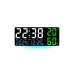 Електронний годинник GH9002 • Настінний та настільний LED-годинник GH9002 з календарем, будильником, температурою, вологістю, пультом та USB 5V