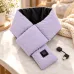 Шарф Intelligent Heating Scarf з підігрівом фіолетовий • Електричний шарф Intelligent Heating Scarf USB 5V з 3 режимами нагріву 10×80 см
