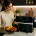 Аерофритюрниця Skyberg SB-317 10 л 4800 Вт • Двокамерний аерогриль Skyberg SB-317 26X-254 з 2 кошиками 5+5 л і сенсорним керуванням Аерофритюрниця Skyberg SB-317 10 л 4800 Вт • Двокамерний аерогриль Skyberg SB-317 26X-254 з 2 кошиками 5+5 л і сенсорним керуванням