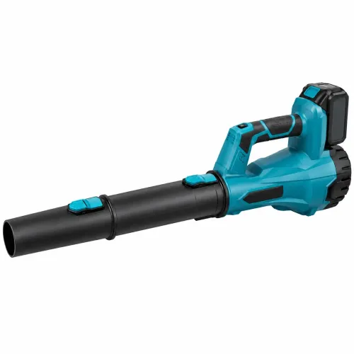 Повітродувка акумуляторна Blower 0707 з 2 АКБ • Садова повітродувка Blower 0707 для прибирання листя, сухої трави та пилу на подвір'ї, на дачі та садових доріжках