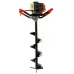 Бензиновий мотобур Earth Auger 52CC зі шнеком 150×800 мм • Земляний бензобур Earth Auger 52CC для буріння отворів під стовпи, паркани та садові опори зі шнеком 150×800 мм