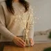 Світлодіодна береза KAR302, гілка 75 см з 50 LED • Настільний декор з теплим білим світлом, вимикачем на корпусі, для вази та святкового столу