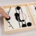 Гра-катапульта FoosballWinner KAR331 для двох гравців • настолка на реакцію та спритність: дерев'яне поле, 10 пластикових шайб, для дітей від 6 років і дорослих