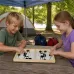 Гра-катапульта FoosballWinner KAR331 для двох гравців • настолка на реакцію та спритність: дерев'яне поле, 10 пластикових шайб, для дітей від 6 років і дорослих