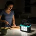 LED-система GDLITE GD-9008 Music із 3 лампами • автономне світло з колонкою, FM-радіо та заряджанням гаджетів на випадок відключень