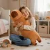 Капібара довга плюшева 110 см KAR337 • іграшка-подушка коричневого кольору для обіймів, відпочинку на дивані та ліжку, декору кімнати Капібара довга плюшева 110 см KAR337 • іграшка-подушка коричневого кольору для обіймів, відпочинку на дивані та ліжку, декору кімнати