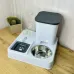 Годівниця з поїлкою Pet Automatic 2 в 1 біла • Автоматична гравітаційна годівниця Pet Automatic для котів і собак із подаванням сухого корму та води без електрики Годівниця з поїлкою Pet Automatic 2 в 1 біла • Автоматична гравітаційна годівниця Pet Automatic для котів і собак із подаванням сухого корму та води без електрики
