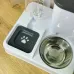 Годівниця з поїлкою Pet Automatic 2 в 1 біла • Автоматична гравітаційна годівниця Pet Automatic для котів і собак із подаванням сухого корму та води без електрики Годівниця з поїлкою Pet Automatic 2 в 1 біла • Автоматична гравітаційна годівниця Pet Automatic для котів і собак із подаванням сухого корму та води без електрики
